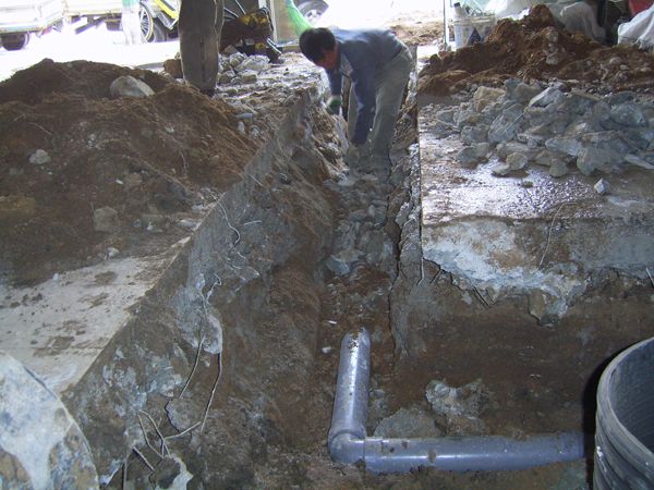 3 외부배관 되메우기