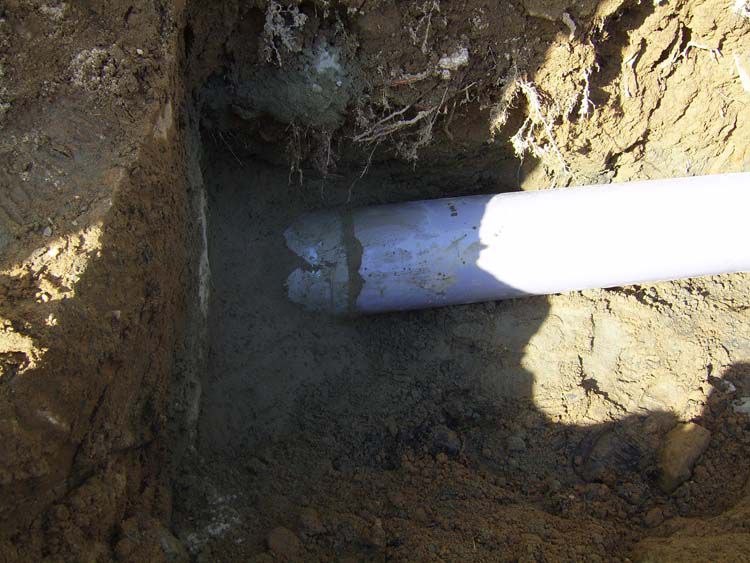 6 배출관 시멘트 막음